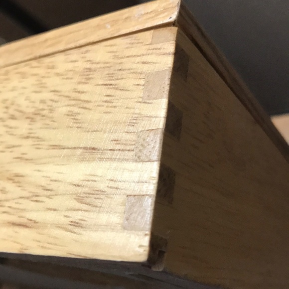 Inuit Two Salmon Tile Art Box Vintage Beautiful - Picture 13 of 13